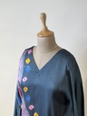 Shibori Modal Kaftans 4803 GRAY