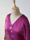 Shibori Modal Kaftans 4803 PURPLE