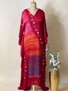 Shibori Modal Kaftans 4803 RED