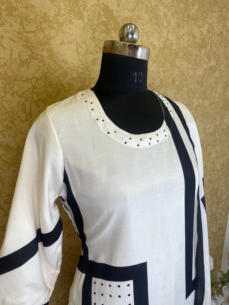 Muslin Kurti Set 4610