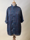 Ajrakh Modal Mens Shirt 5049 BLUE 1