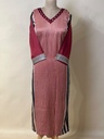 Ajrakh Mashru Silk Kurti 5053 RED