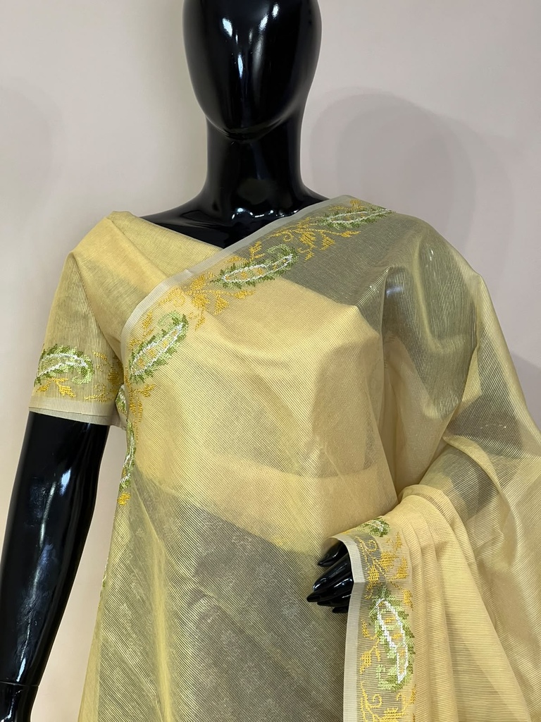 Khadi Tissue Sarees 5012