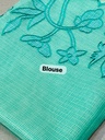 Applique work Kota Silk Sarees 5012