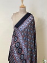 Ajrakh Modal Dupatta 5072 BLACK 2