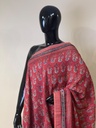 Ajrakh Maheshwari Silk Sarees 5028 RED 3