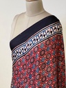 Ajrakh Modal Dupatta 5072 RED 7