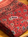 Ajrakh Maheshwari Silk Sarees 5028