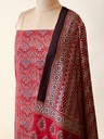Premium Ajrakh Cotton Suit 5025 RED 1