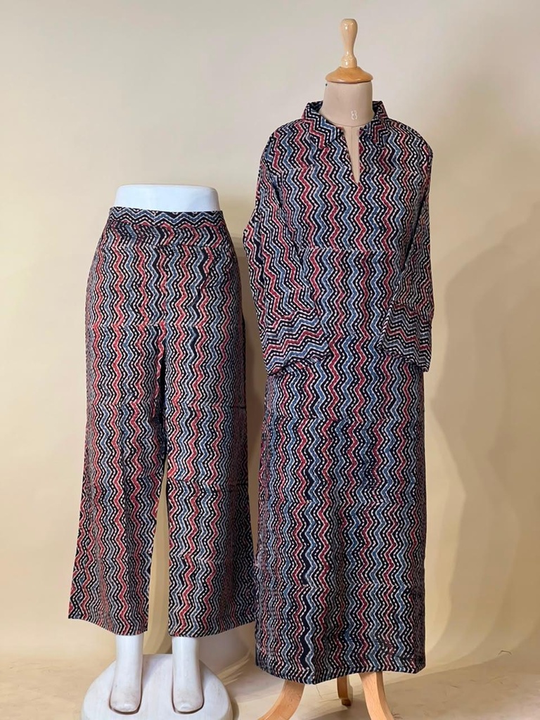Ajrakh Cotton Coord Sets 5028