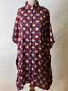 Ajrakh Modal Shirt Kaftans 5015 RED 8