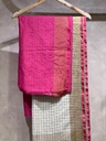 Premium Linen Sarees 5051 PINK
