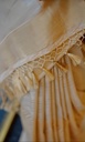Semi Kanchipuram Sarees 5018 Cream Arrow Lines