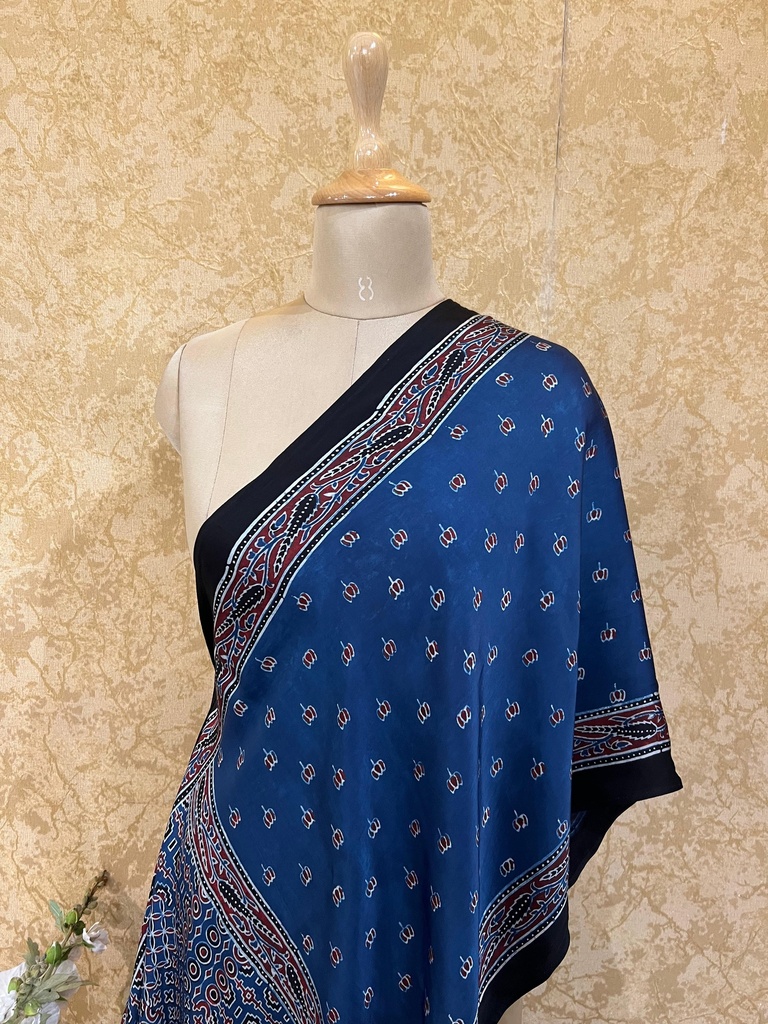 Premium Ajrakh Modal Stoles 5071