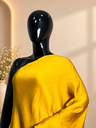 Premium Plain Modal Sarees 5020 YELLOW
