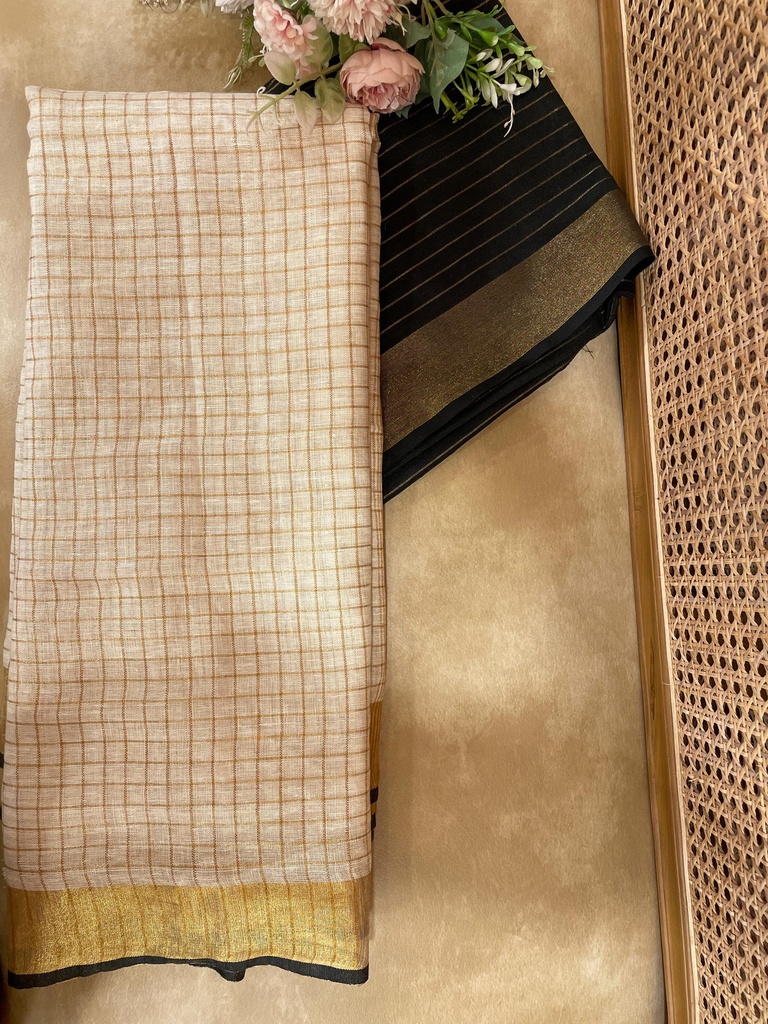 Premium Linen Sarees  5051