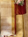Premium Linen Sarees  5051