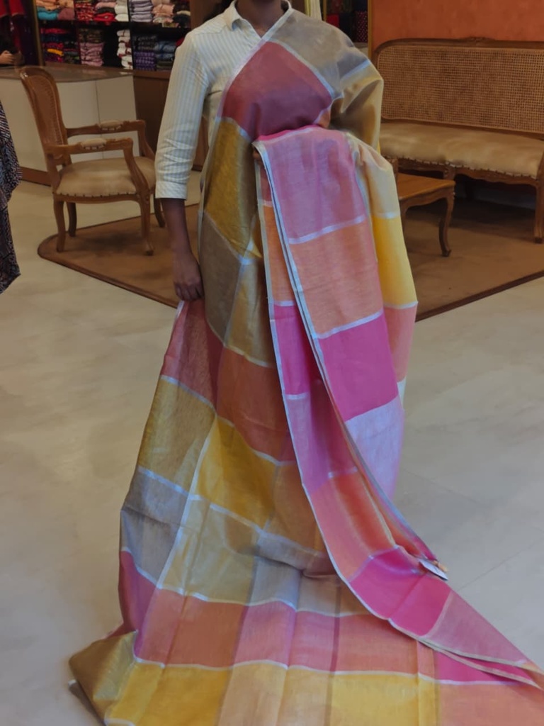 Premium Linen Sarees 5051