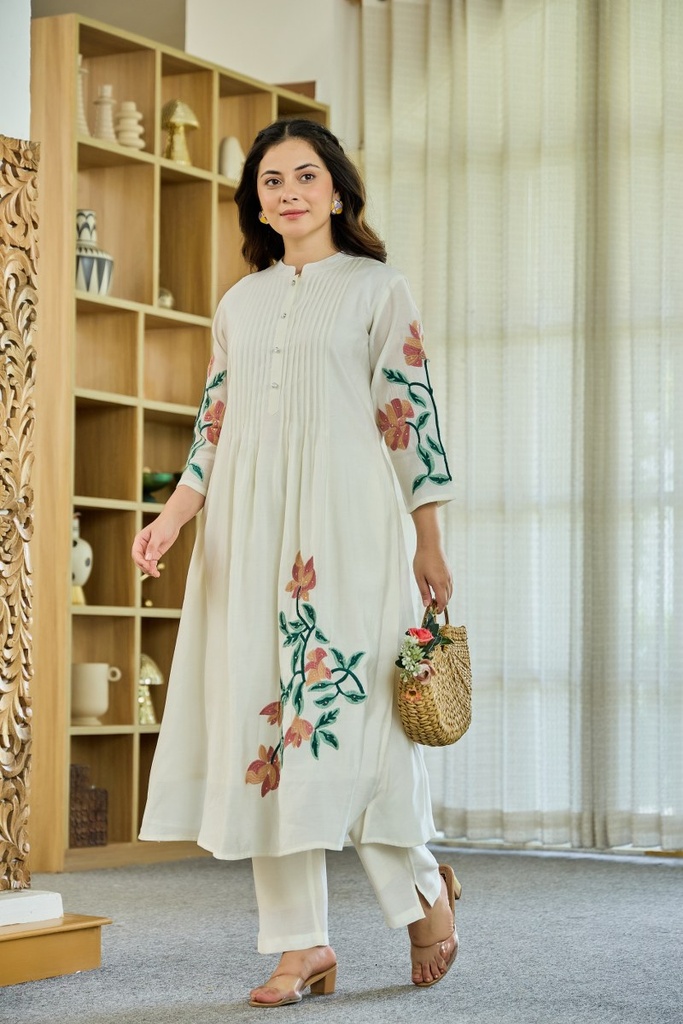 Premium Crepe Coord Set 4609