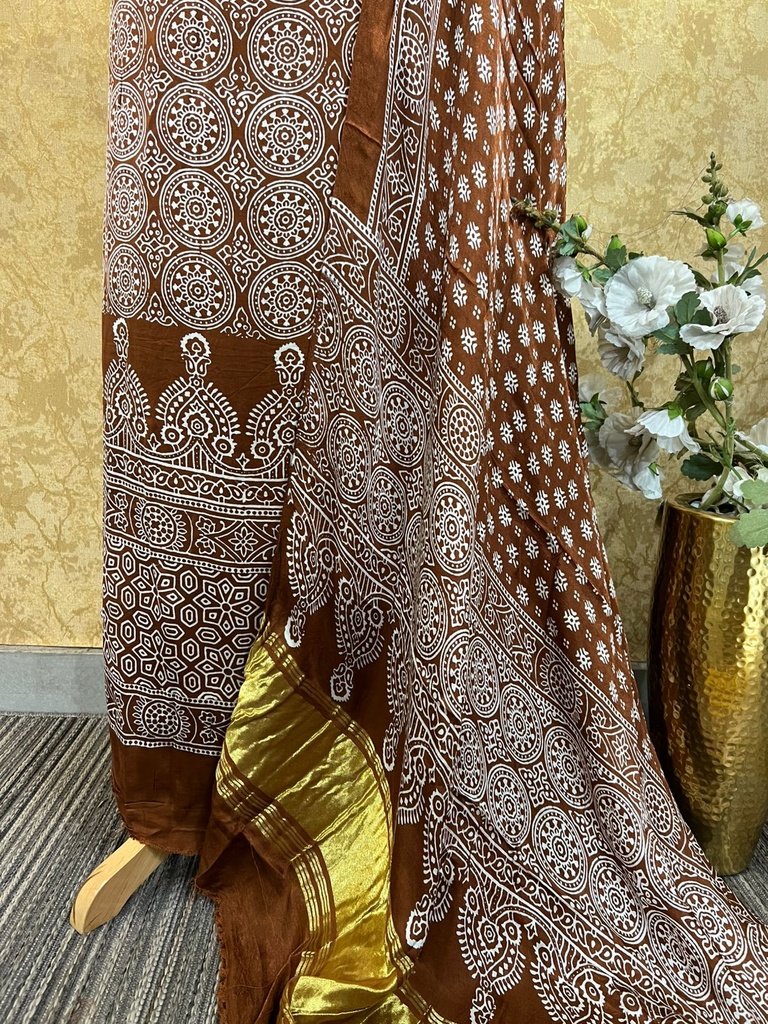 Ajrakh Modal Suits 5012