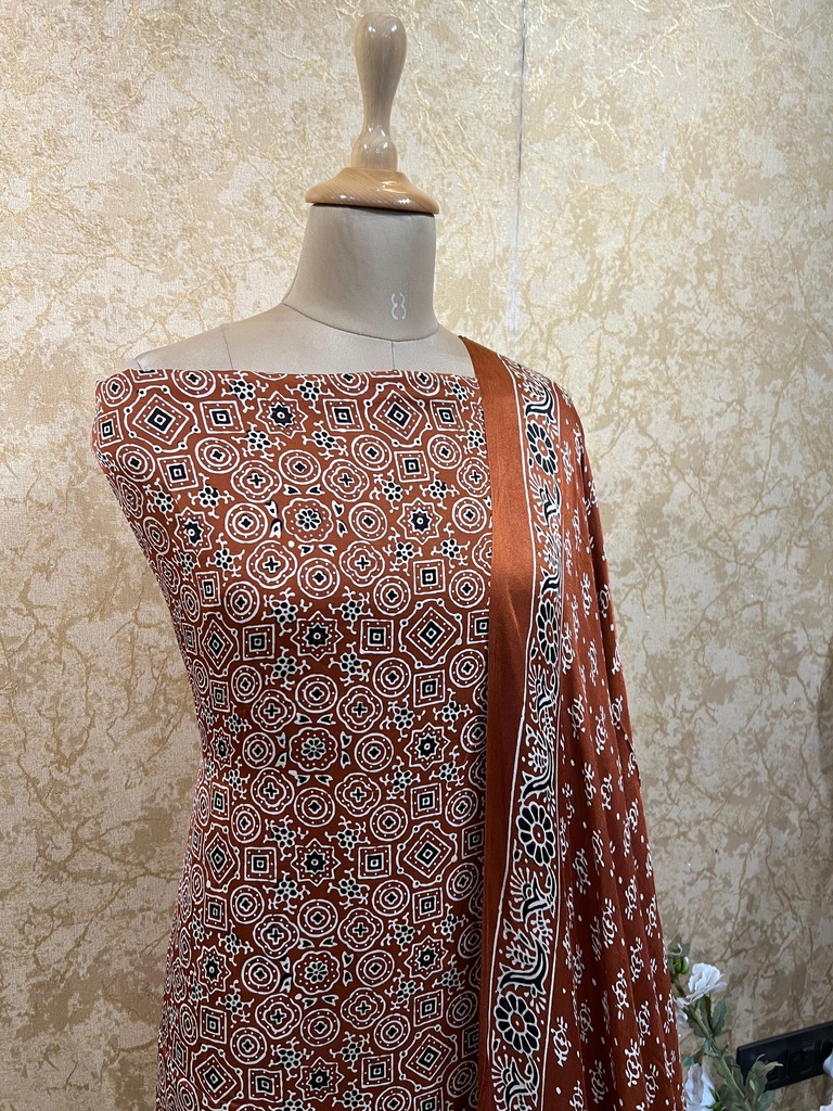 Ajrakh Modal Suits 5012