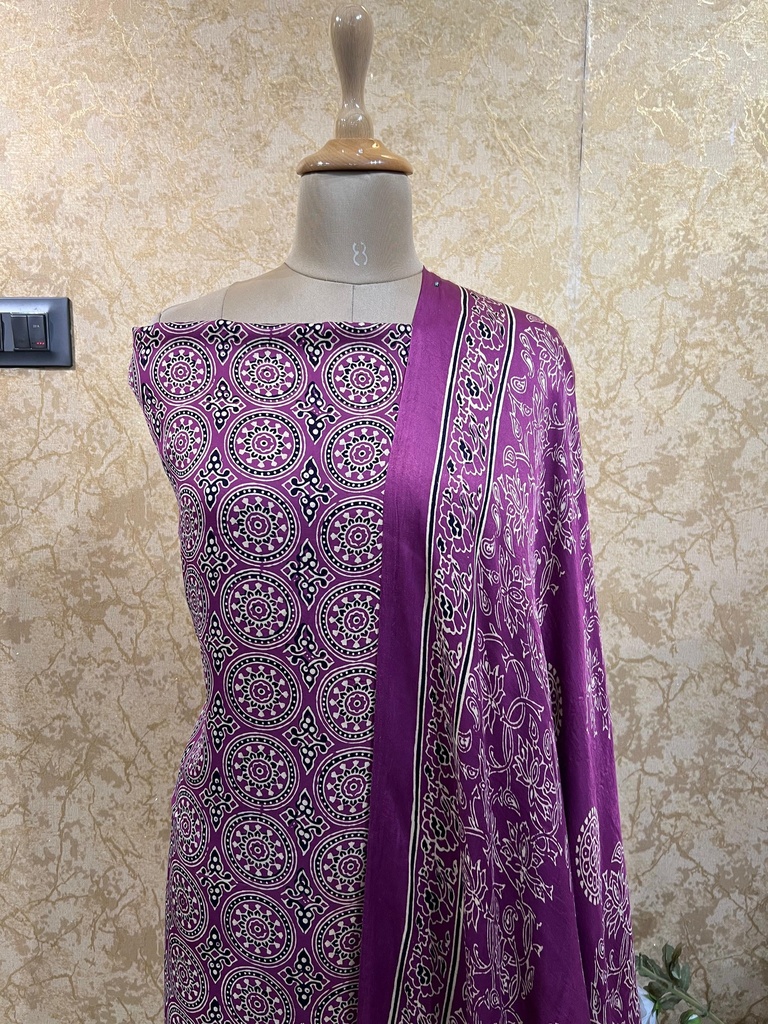 Ajrakh Modal Suits 5012