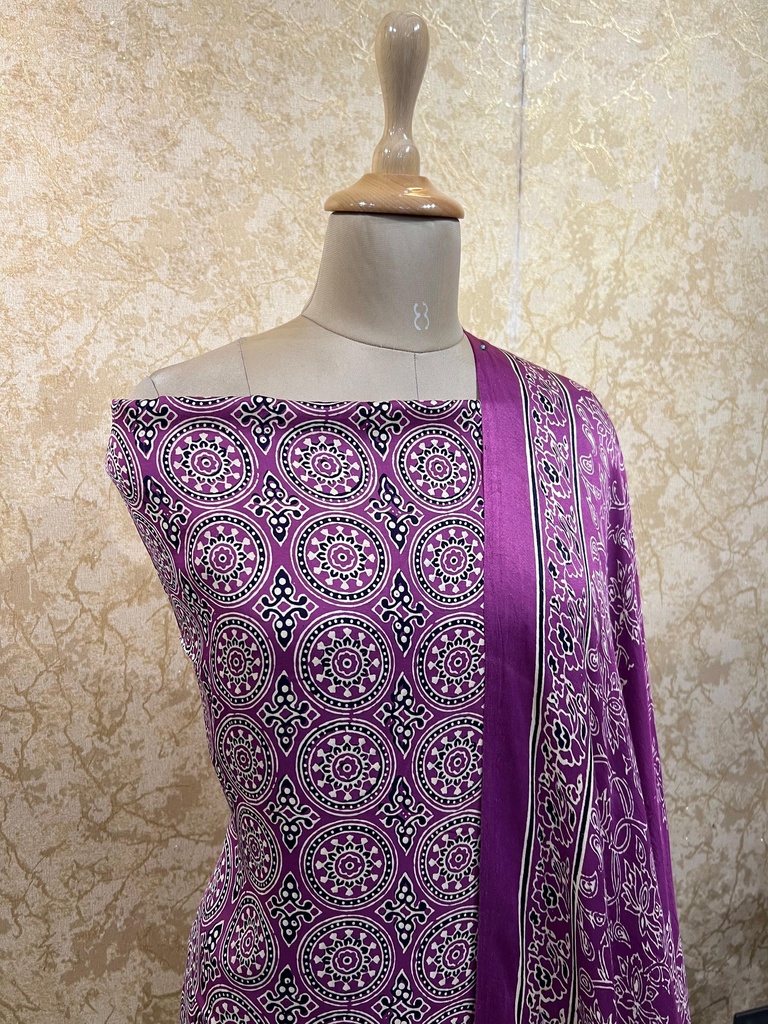 Ajrakh Modal Suits 5012