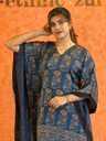 Ajrakh Silk Kaftans 4801