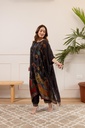 Crepe Silk Kaftan Set 4801