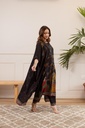 Crepe Silk Kaftan Set 4801