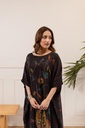 Crepe Silk Kaftan Set 4801