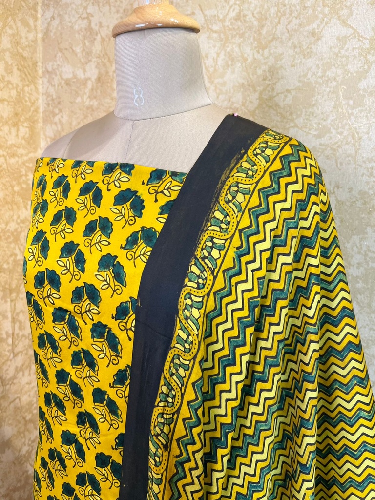 Ajrakh Modal Silk Suits 5048
