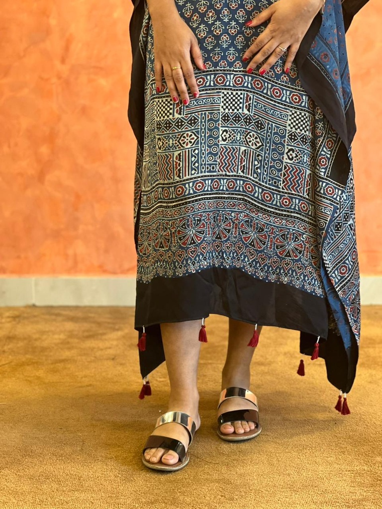 Ajrakh Silk kaftans 4801