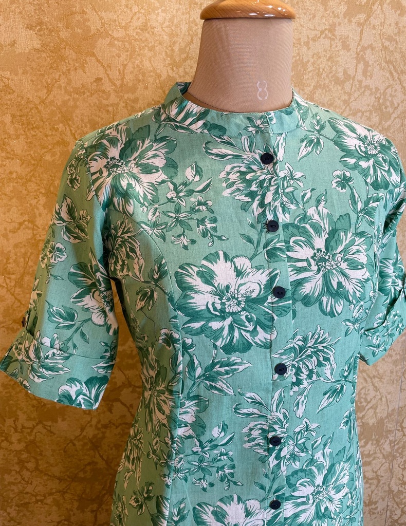 Single Cotton Kurti 5043