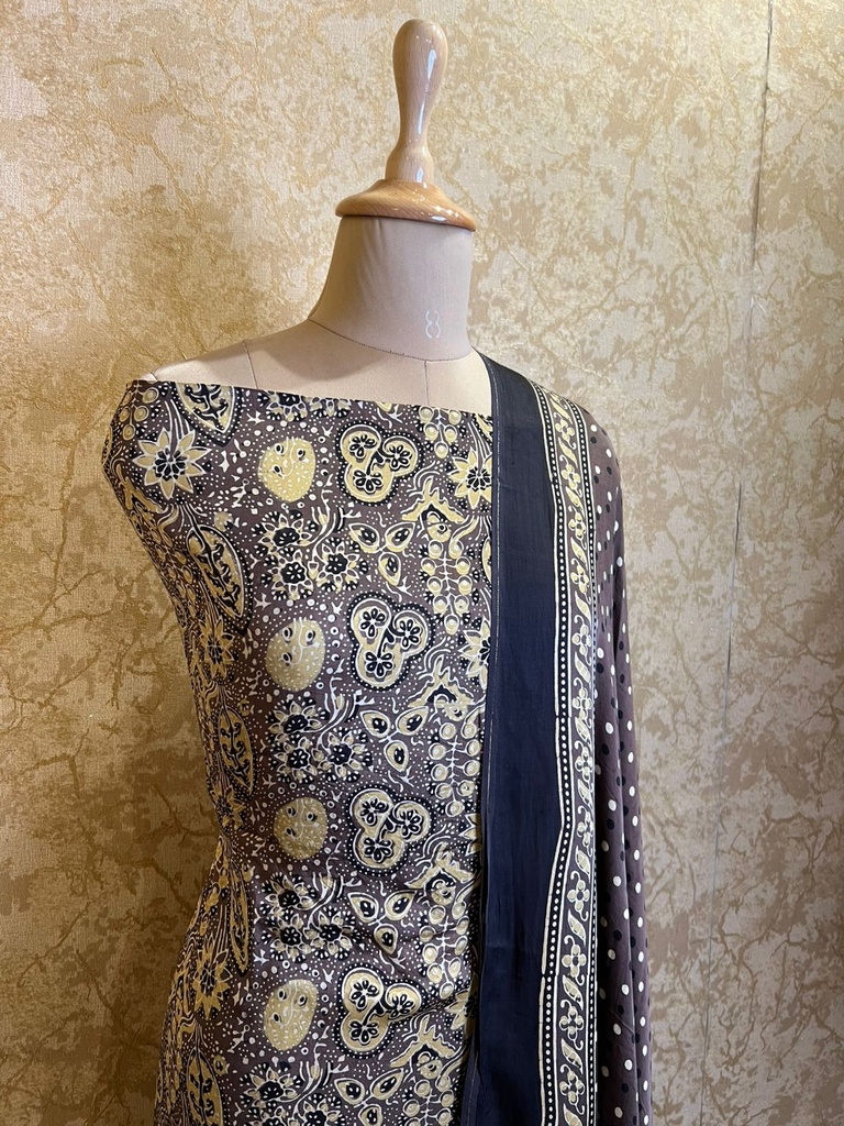 Ajrakh Modal Silk Suits 