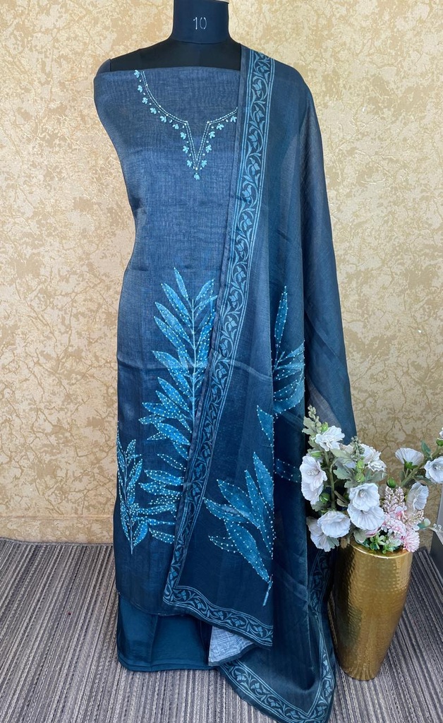 Tissue Silk Suit 4563