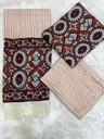 Ajrakh cotton Suit 5025