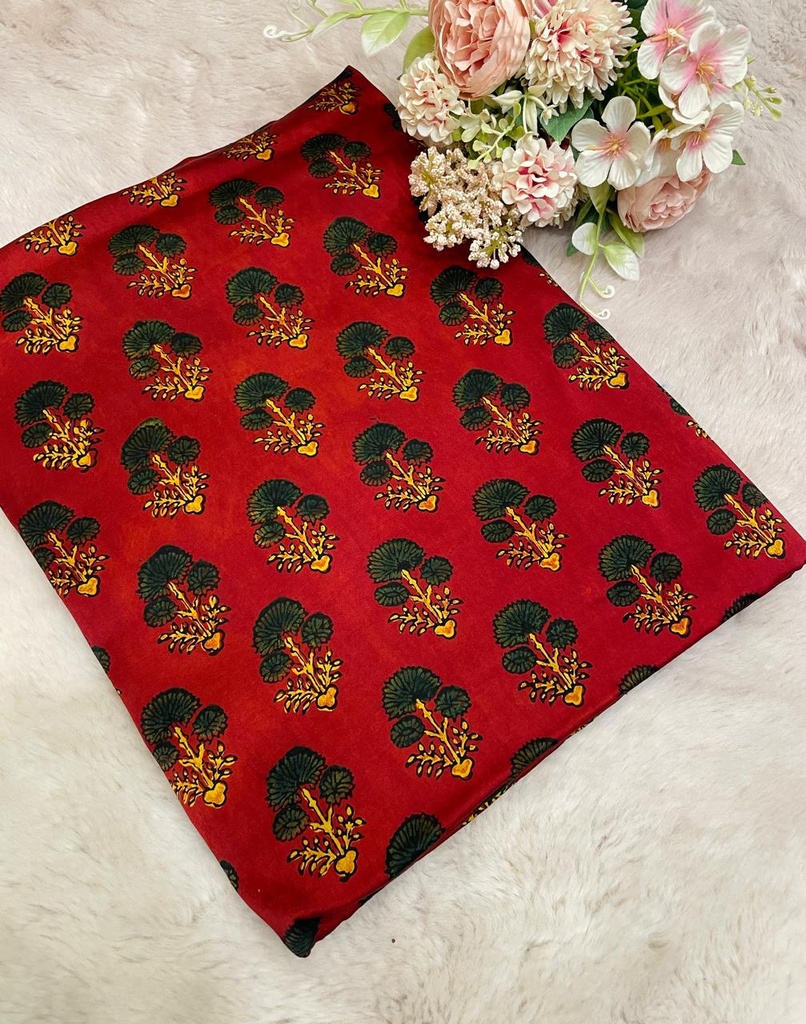 Premium Ajrakh Modal Fabric 5016
