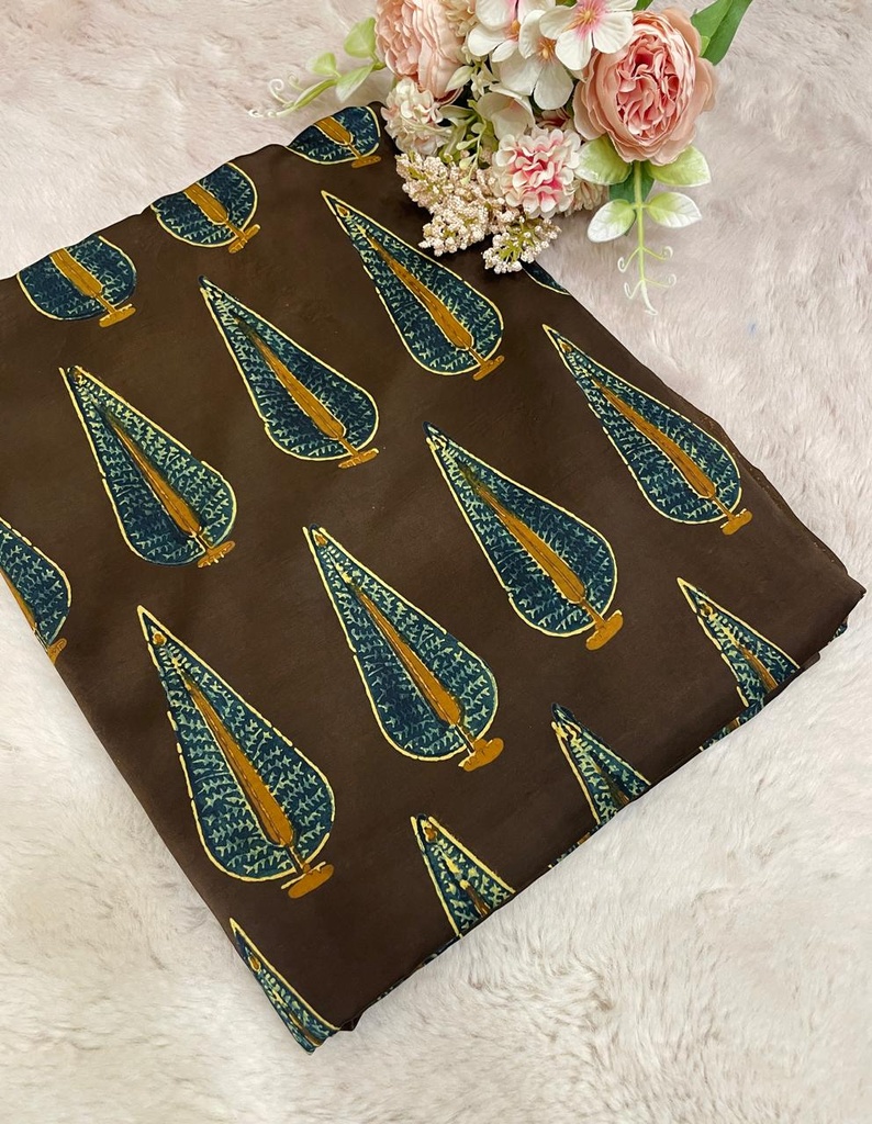 Premium Ajrakh Modal Fabric 5016