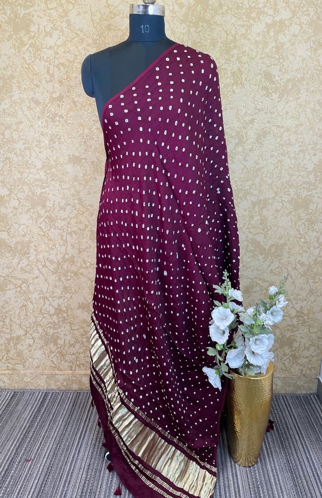 Bandhani Modal Silk Dupatta 4564