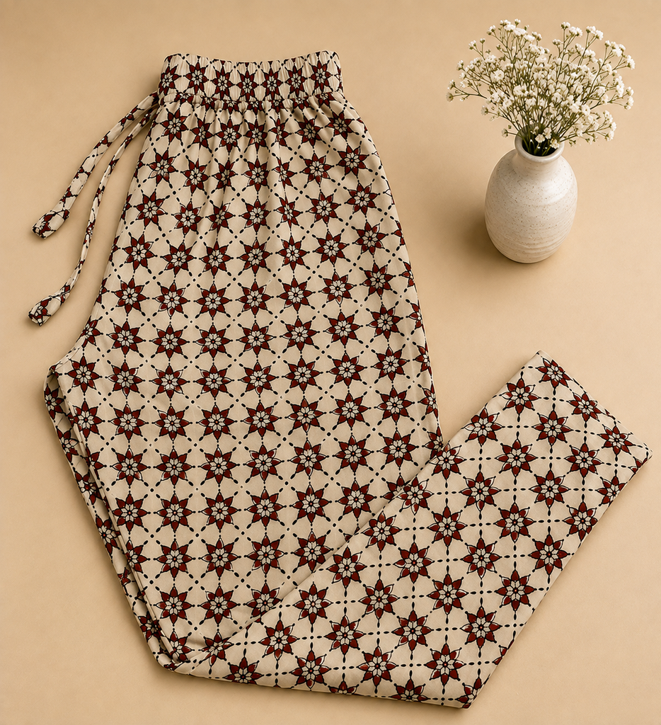 Ajrakh Cotton Pants 5032
