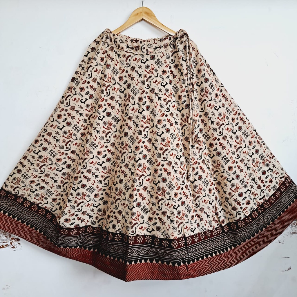 Ajrakh Cotton Skirts 4556