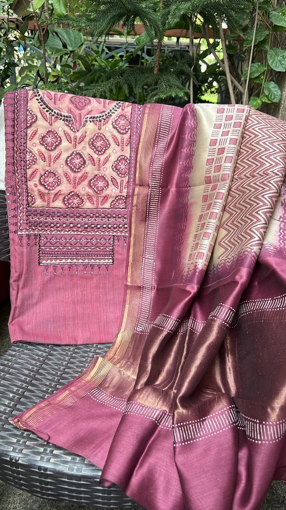 Premium Silk Dupatta Suit 4560
