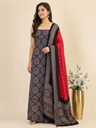 Bandhani Ajrakh Modal Silk Suits 5012 