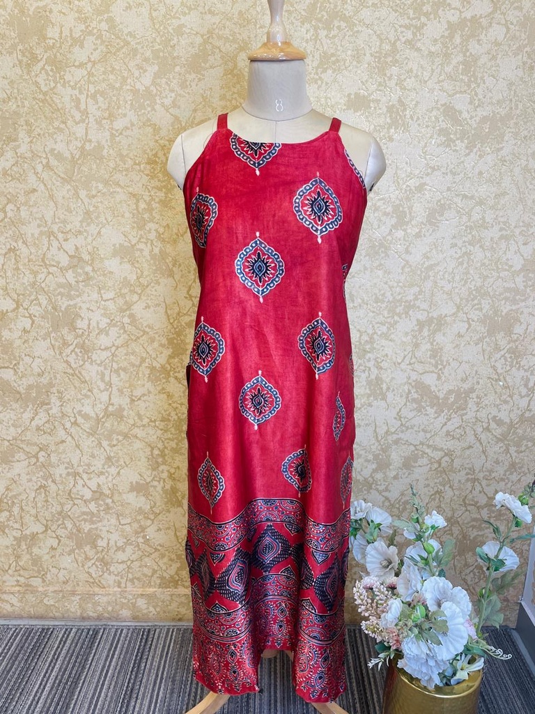 Mshru Silk Kurti 5016