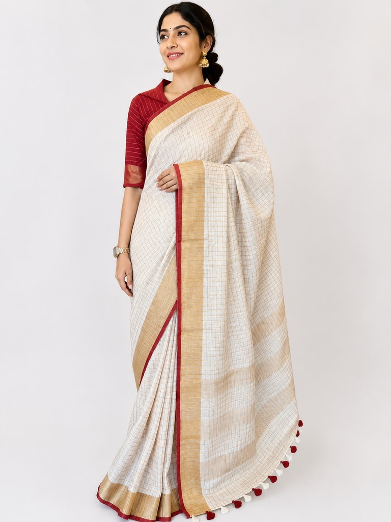 Premium Linen Sarees 5051