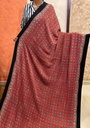 Premium Ajrakh Modal Silk Saree 5033