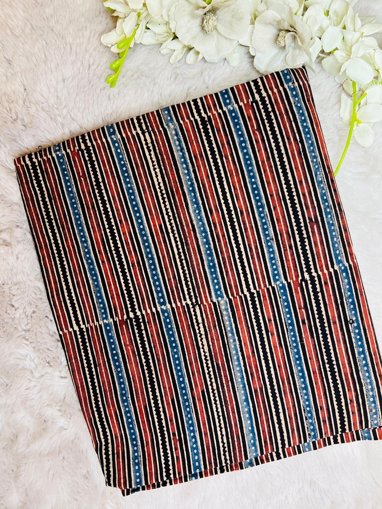 Ajrakh Cotton Fabric 5021