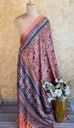 Ajrakh Silk Dupatta 5038