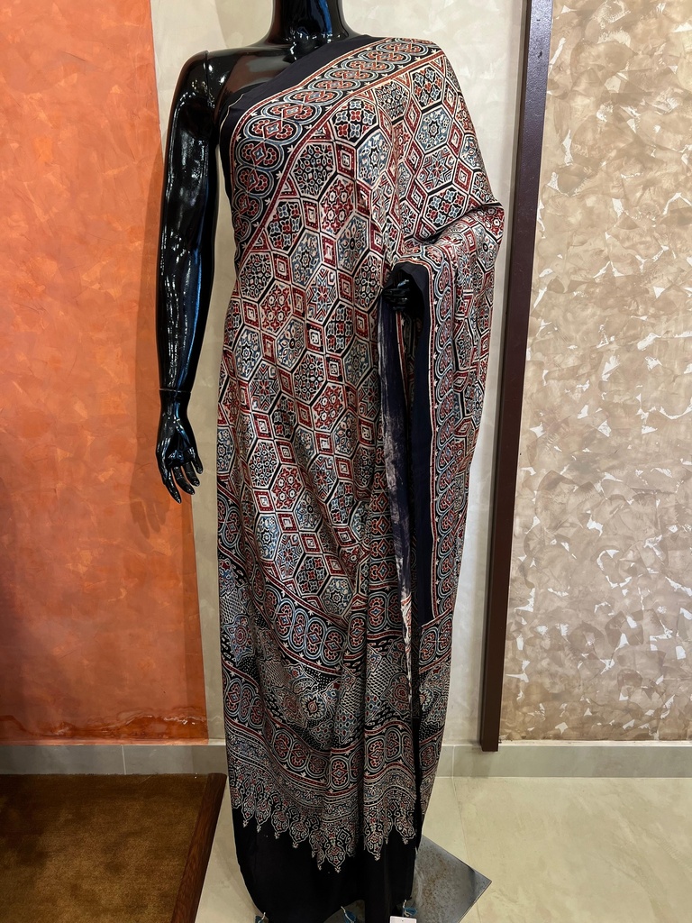Ajrakh Modal Dupatta 5038